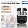 PHILIPS TAT2420 MINI Cuffie Bluetooth wireless semi-in-ear offrono la qualità del suono HIFI e la riduzione intelligente del rumore delle chiamate
