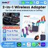 Carlinkit 2026 CarlinKit Mini Ultra/Mini 5 Pro Adattatore cablato a wireless Wireless Android Auto WiFi Bluetooth Connect Wireless CarPlay Box