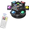 GVT 6 Teste 10X10W Testa Mobile Fascio di Luce Laser Effetto Stroboscopico DMX Luce da Palcoscenico a Colori LED Fascio di Luce Rotante DJ Disco Party Bar