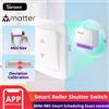 SONOFF MINI-RBS Matter Modulo interruttore tenda WIFI intelligente per tende a rullo Controllo percentuale preciso Funziona con Alexa Google Home