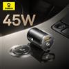 Baseus 45W Mini Caricabatteria Da Auto UFCS PPS QC PD Ricarica Veloce Per Tablet iPhone 17 16 15 14 13 Samsung Xiaomi Caricatore Del Telefono Per Auto