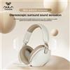 AULA Nuovo A500 Cuffie wireless montate sulla testa 2.4G/Bluetooth/Wired Cuffie con riduzione Nolse Auricolari da gioco per e-sport con microfono