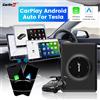 CarlinKit T2C Design Per Tesla Aggiornamento Wireless CarPlay Android Auto Per Il Modello 3 Modello Y X 5Ghz WiFi CarPlay Ai Box Spotify Waze