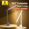 BASEUS Lampada da scrivania pieghevole Baseus Lampada da tavolo a LED ricaricabile con protezione per gli occhi USB Dimmer automatico intelligente per la lettura dello studio Luce notturna sul comodino