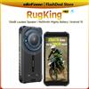 Ulefone RugKing 4G Smartphone robusto Android 15 Fino a 16 GB di RAM + 256 GB di ROM 9600 mAh NFC Display da 5,99 "Altoparlante Telefono impermeabile