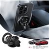 YZ Per Il Nuovo Tesla Modello 3 Y Juniper Highland 2025 Forte Supporto Del Telefono Magnetico Rotazione di 360 Gradi Supporto Per Auto In Metallo per Tutti I Telefoni