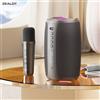 ZEALOT Macchina per karaoke Zealot_S61, altoparlante Bluetooth portatile con 1-2 microfoni wireless, Bluetooth 5.3, regalo per cantare in famiglia.