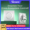 SONOFF Orb-MW1 Matter Over WiFi Smart Wall Switch MINIR4M-E Fusion Series Controllo vocale Google Home Alexa Funziona con Apple Home