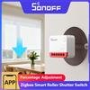 SONOFF MINI-ZBRBS Zigbee Smart Interruttore per tapparella Mini formato Scena intelligente Ripetitore di segnale Trasforma tende Sonoff Zigbee Hub