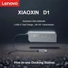 Lenovo Xiaoxin D1 5 - in - 1 Docking station multifunzione 4K Trasmissione ad alta definizione Materiale in lega di alluminio