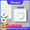 SONOFF Orb-ZBRBS Fusion Series Zigbee Smart Roller Shutter Interruttore a parete MINI-ZBRBS-E Regolazione percentuale Funziona ZHA Zigbee2MQTT