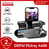 ddpai Dash Cam DDPAI A400 4K con schermo IPS da 1,9" Supporto WiFi ADAS integrato Monitor di parcheggio 24 ore DVR per auto Dashcam per visione notturna