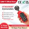UNI-T Anemometro UNI-T UT363 UT363BT Misuratore di velocità del vento 0 ~ 30 m/s Tachimetro dell'aria Misuratore di temperatura digitale Misurazione della velocità del vento