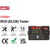 UNI-T UT582+ Tester digitale RCD (ELCB) Misuratore interruttore automatico di dispersione RAMP con cicalino Mis-Operation