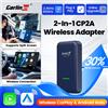 CarlinKit Adattatore wireless CP2A Wireless Android Auto e CarPlay Smart Mini Box Plug & Play 2.4G e 5Ghz WiFi Bluetooth Auto Connect