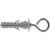 Fischer TASSELLO IN NYLON AD ESPANSIONE CON OCCHIOLO CHIUSO SB 9/3 FISCHER SCATOLA DA 100PZ