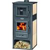 Blinky STUFA A LEGNA ACCIAIO ROMA S CON FORNO BLINKY