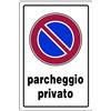 3G CARTELLO SEGNALETICO PARCHEGGIO PRIVATO