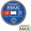 Dremel Disco da taglio Premium per metalli DREMEL® MAX EZ SPEEDCLIC (SC456DM)