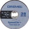 DREMEL® EZ SpeedClic: dischi da taglio sottili. (SC409)
