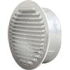 La Ventilazione GRIGLIA TONDA IN ALLUMINIO DA INCASSO DIAMETRO 80 LA VENTILAZIONE