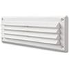 La Ventilazione GRIGLIA DI AERAZIONE IN PLASTICA BIANCA 230X78 MM LA VENTILAZIONE
