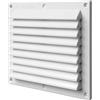 La Ventilazione GRIGLIA DI AERAZIONE IN PLASTICA BIANCA 175X146 MM LA VENTILAZIONE