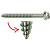 Mustad VITI KOVERVIT AA CHROMITING TESTA ESAGONALE LEGNO 6.5X60 MUSATD