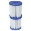Bestway CARTUCCIA PER PISCINE BESTWAY POMPE FILTRO SET 2 PEZZI N.1 BESTWAY