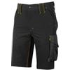 U-Power PANTALONE BERMUDA MERCURY BALCK CARBON U-POWER