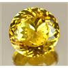 Naturale Giallo Zaffiro 20.30 KT Certificato Rotondo Perfetto Raro Loose Gemma