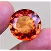 Splendid Naturale Padparadscha Zaffiro 22.75 KT Rotondo Certificato Loose Gemma
