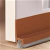 Midslinee 100cm Marrone Paraspifferi Sottoporta, Paraspifferi porta blindata, Guarnizione a Spazzola per Porte, Paraspifferi per Porte, door seal (brown)