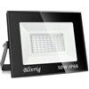 Blivrig 50W Faretto LED da Esterno, 5000LM Proiettore Faro LED, Bianco Caldo 3000K,Impermeabile IP66 Fari LED Lampada Luce di Sicurezza Potente Super Luminosa per Giardino Corridoio Cortile