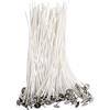Aidqxbaoer Stoppini per Candele, 50 Pezzi Stoppini di Naturali Candela, Stoppino in Cotone Naturale per Fabbricazione di Candele Candela Fai da Te (10cm)