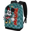 Disney Minni Mouse Indigo-Zaino HS FAN 2.2, Turchese, 31 x 44 cm, Capacità 24 L