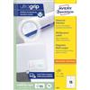 Avery Zweckform Avery Universal Labels, White 105x35mm, 1600 Pezzi
