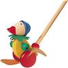 Selecta - Giocattolo da spingere "Pedella", in legno, 14 cm, 62032