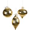 GOODWILL Pendente Di Natale Perline Top Cm 10 Oro