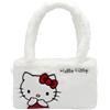 CYPBRANDS Hello Kitty, Sanrio, borsa, peluche, borsa a mano, colore bianco, prodotto ufficiale, bianco, Estandar, Casual