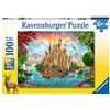 Ravensburger - Puzzle, Un Castello da Favola, 100 Pezzi XXL, Puzzle per Bambini, Età Consigliata 6+, 13285 0