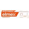 elmex Dentifricio protezione carie 75 ml - pulizia medica dei denti per una protezione efficace della carie - offre uno scudo di calcio doppio attivo e fluoruro per denti resistenti