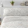 Burrito Blanco | Lenzuola Coralina | Letto da 135 cm. (+misure disponibili) | Design 995 | Colore beige (135 x 190/200 cm)