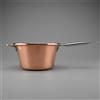 LAR Paiolo Polenta Rame 30cm con 1 Manico per Induzione - LAR Made in Italy