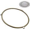 PeiDog Anelli di supporto per microonde per piatti in vetro per microonde, 18,9 cm, anello per piatto girevole per microonde, anello interno di ricambio per microonde (189 mm)