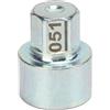 KIMISS Presa Antifurto Lugnut, Bullone Mozzo, Chiave di Blocco Ruota Sostituzione Presa Antifurto Lugnut per 1 3 5 6 7Series X1 X2 X3 X4 X5 X6 Z4 052 (051)