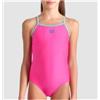 Arena Junior Arena Girl'S Swimsuit Light Drop Solid Costume Rosa Junior Bimba