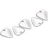 VBESTLIFE Vbest life 5 PC Metal Premium Guitar Plettro per Il Tuo Accessorio per Strumenti Musicali per Chitarra o Elettrica(Argento)