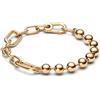 PANDORA ME Bracciale con perline e maglie placcato in oro 14k, 2