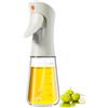 Ibergrif Spruzzatore Olio 180 Ml In Vetro Beige | Dispenser Olio D'Oliva Antigoccia Per Friggitrice ad Aria, Cucina e BBQ, Design Moderno e Compatto